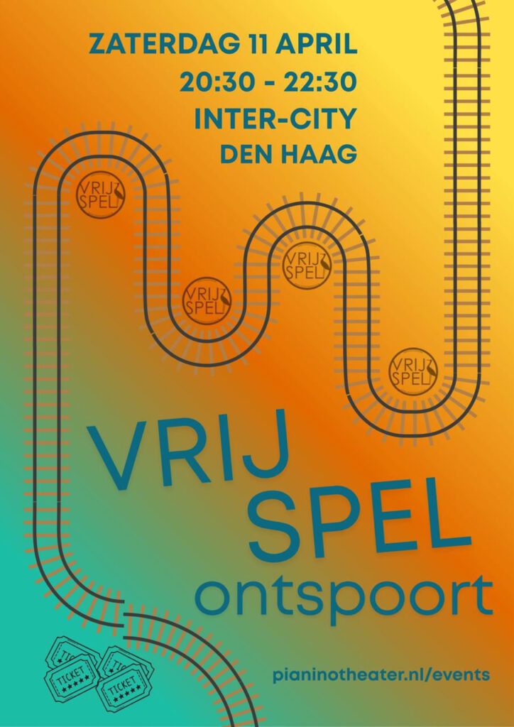 Impro-voorstelling 'Vrij Spel ontspoort'